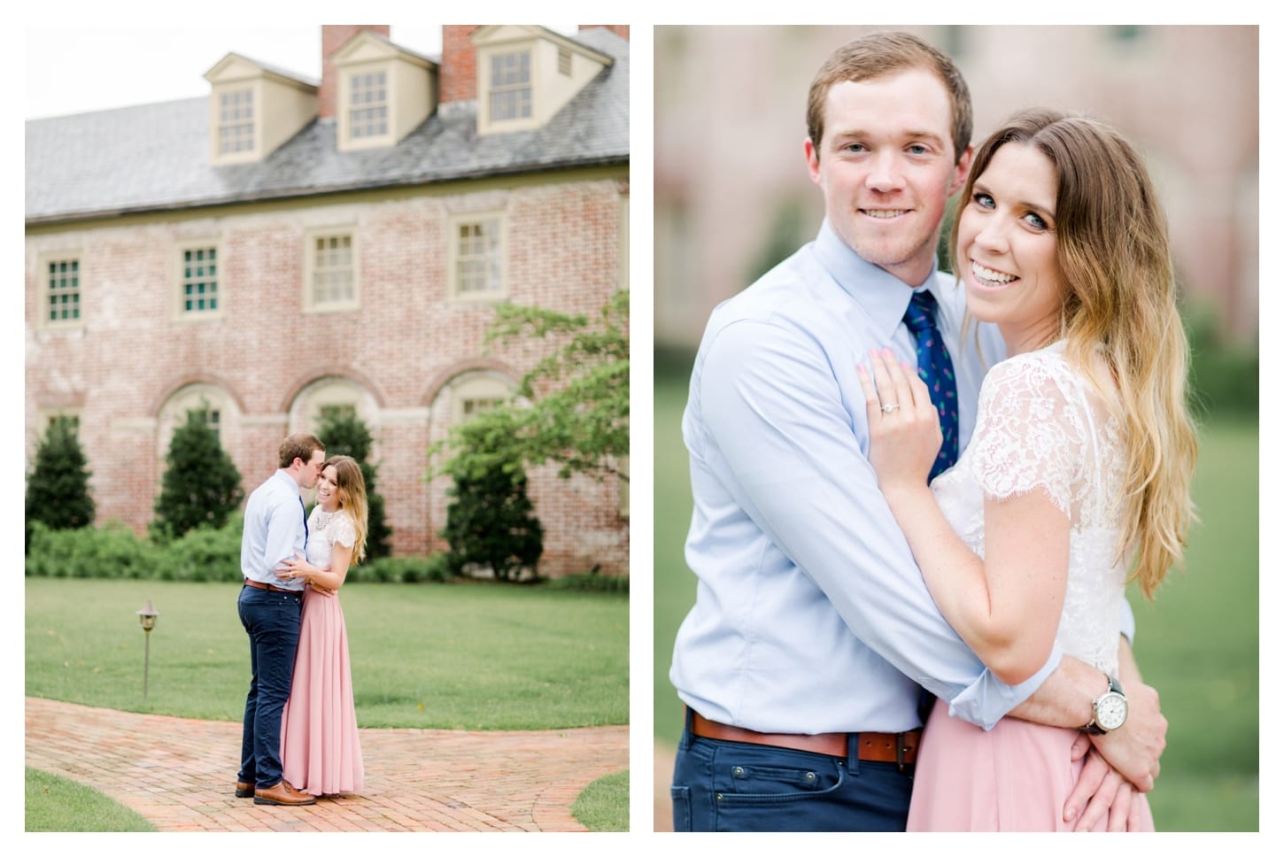 Colonial Williamsburg Virginia engagement photographer