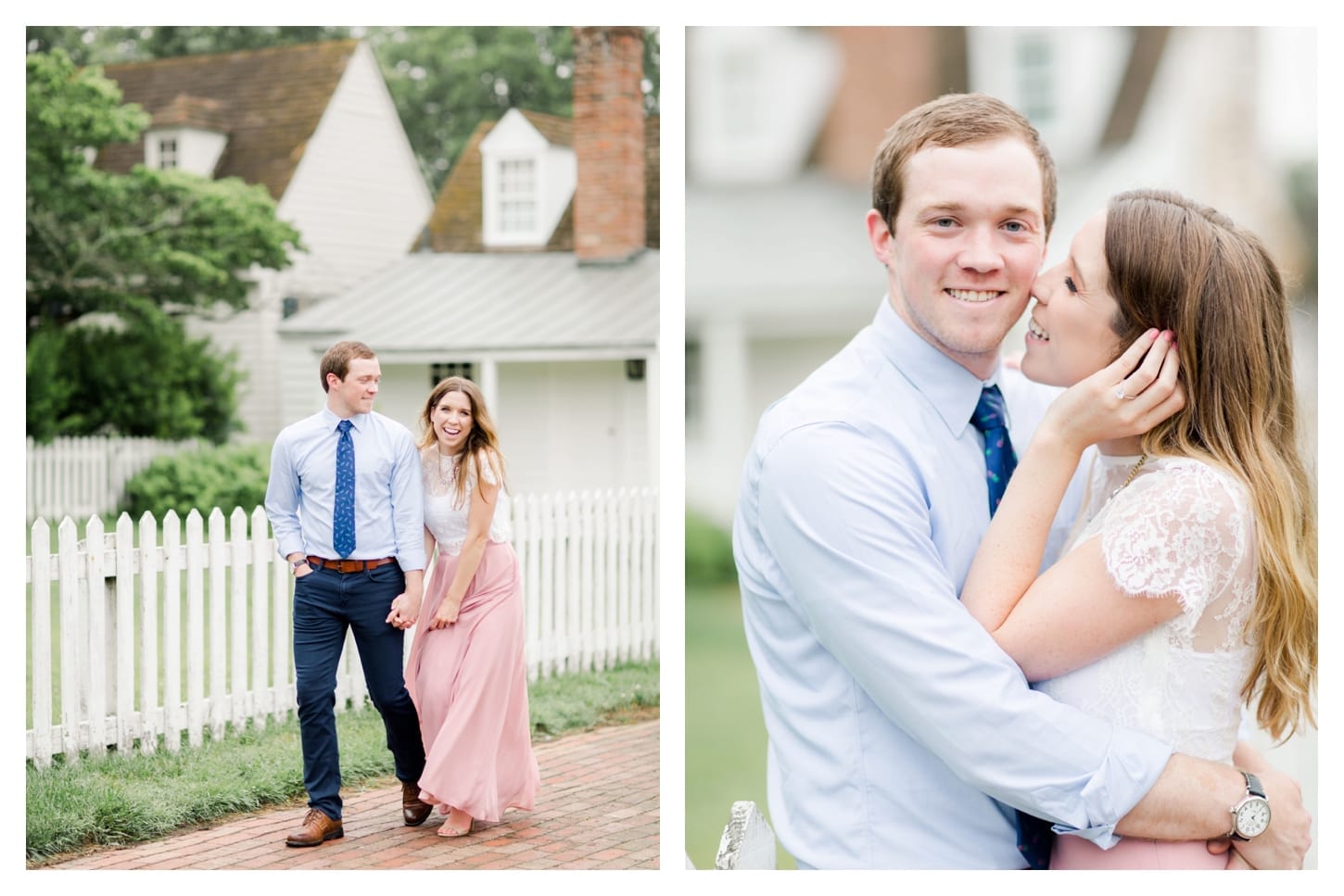 Colonial Williamsburg Virginia engagement photographer