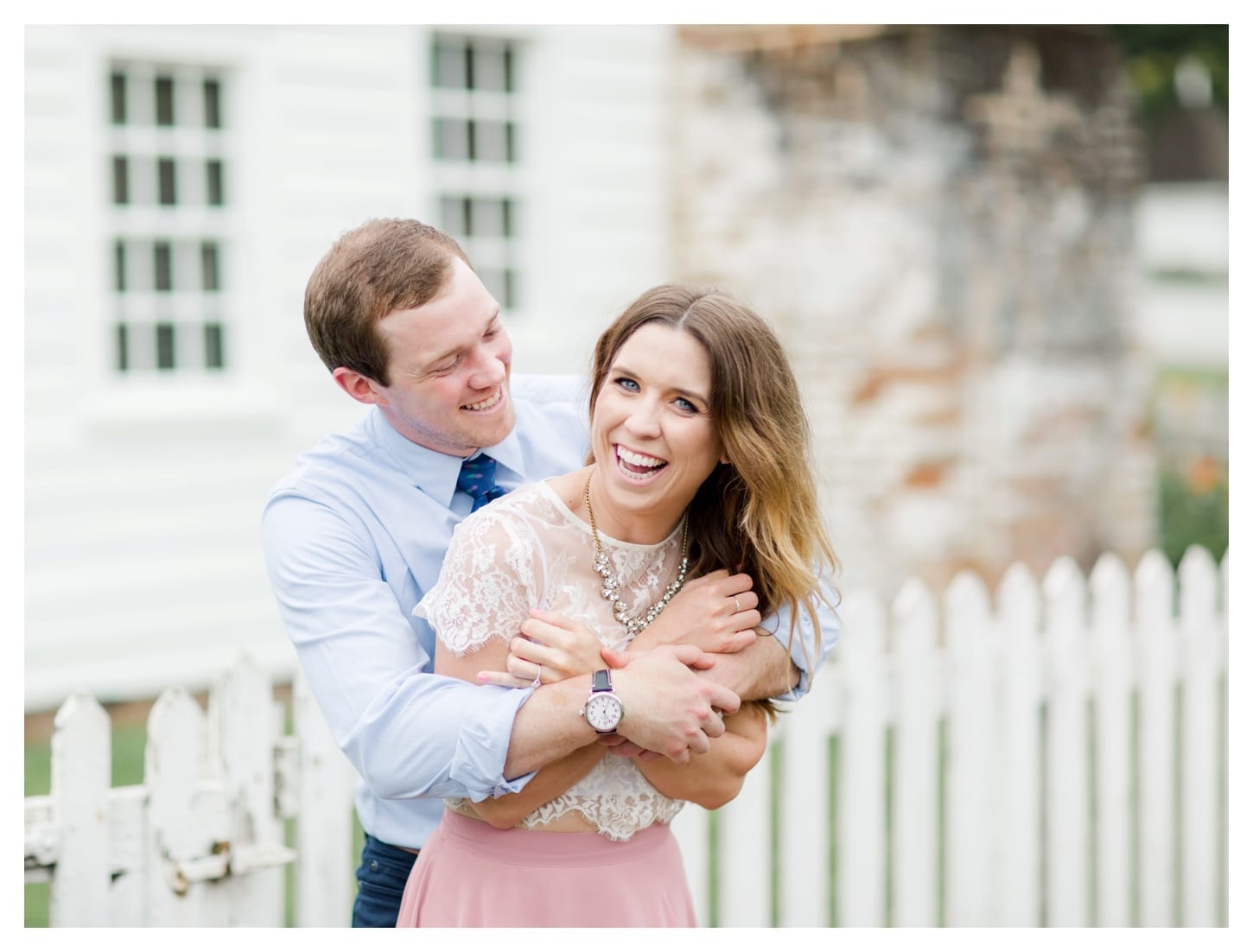 Colonial Williamsburg Virginia engagement photographer