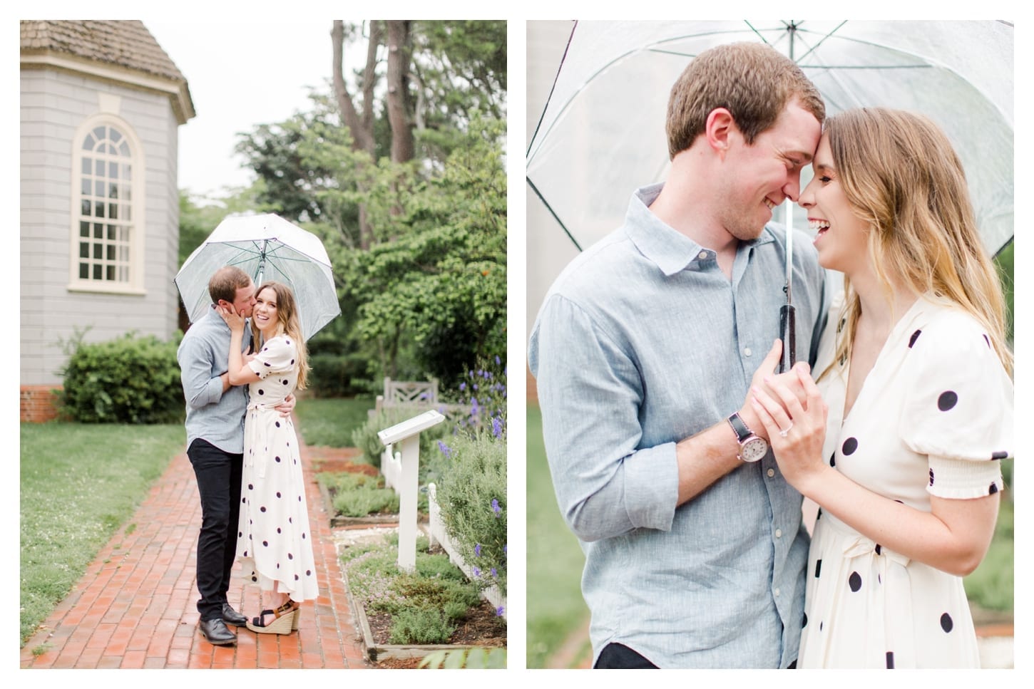 Colonial Williamsburg Virginia engagement photographer