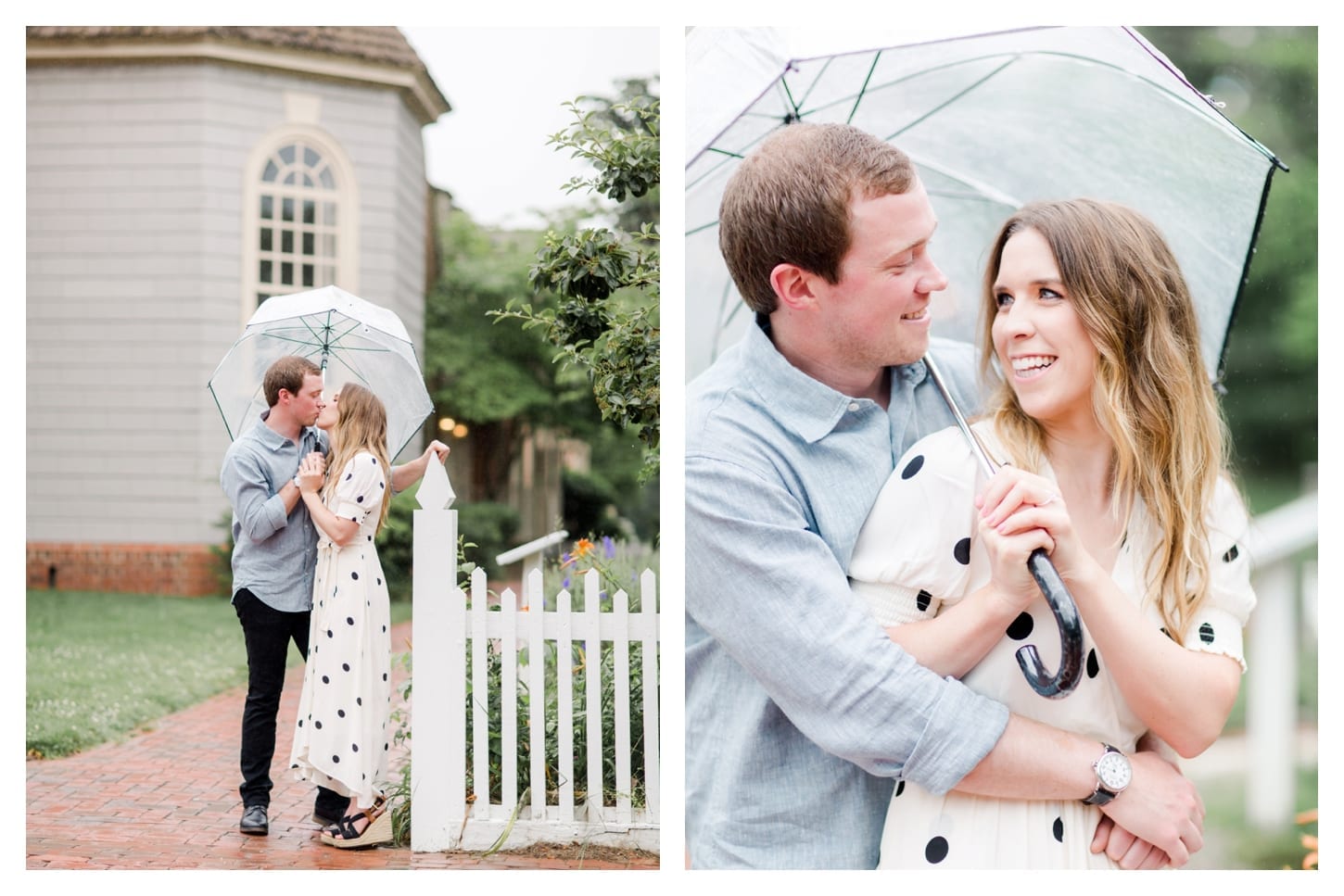 Colonial Williamsburg Virginia engagement photographer