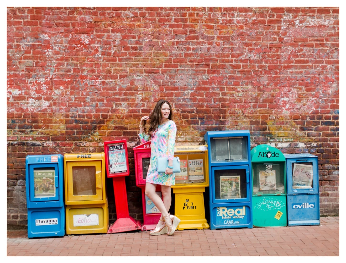 Downtown Charlottesville fashion blogger photographer