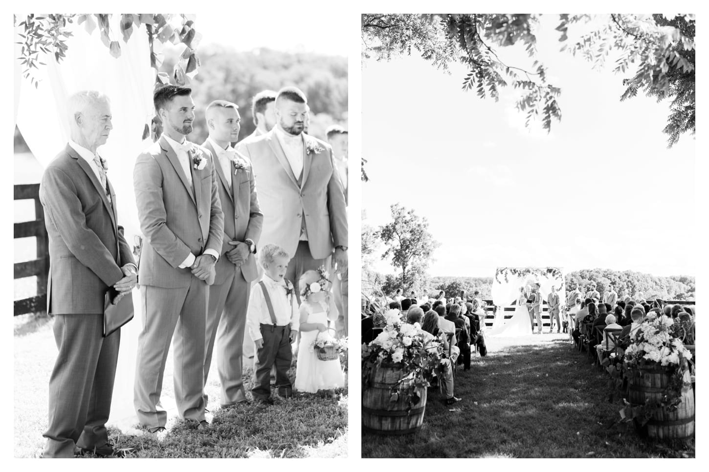 Red August Farm wedding photographer