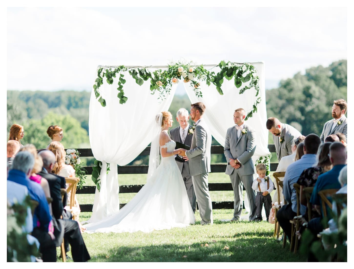 Red August Farm wedding photographer