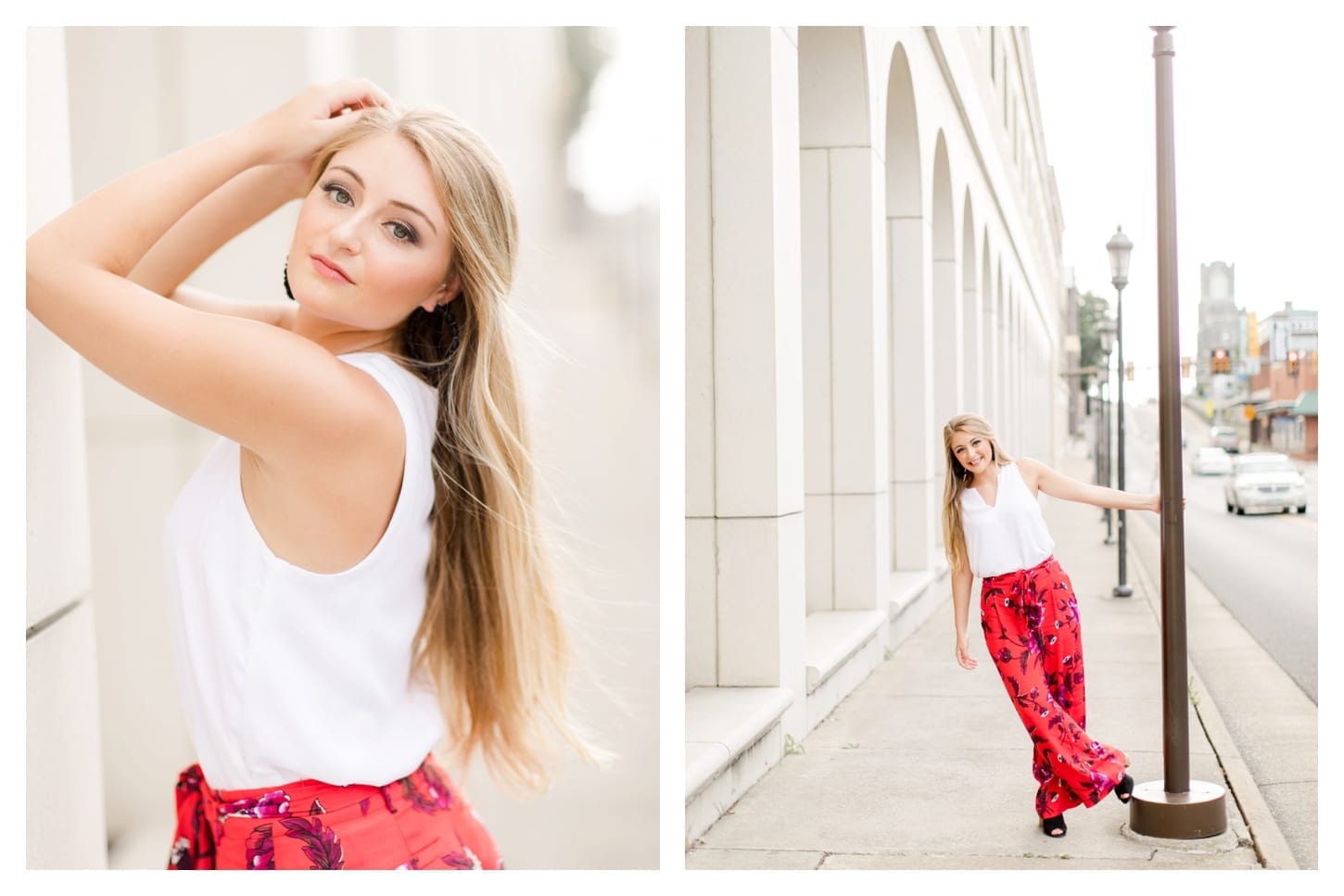 Harrisonburg Virginia senior portrait photographer