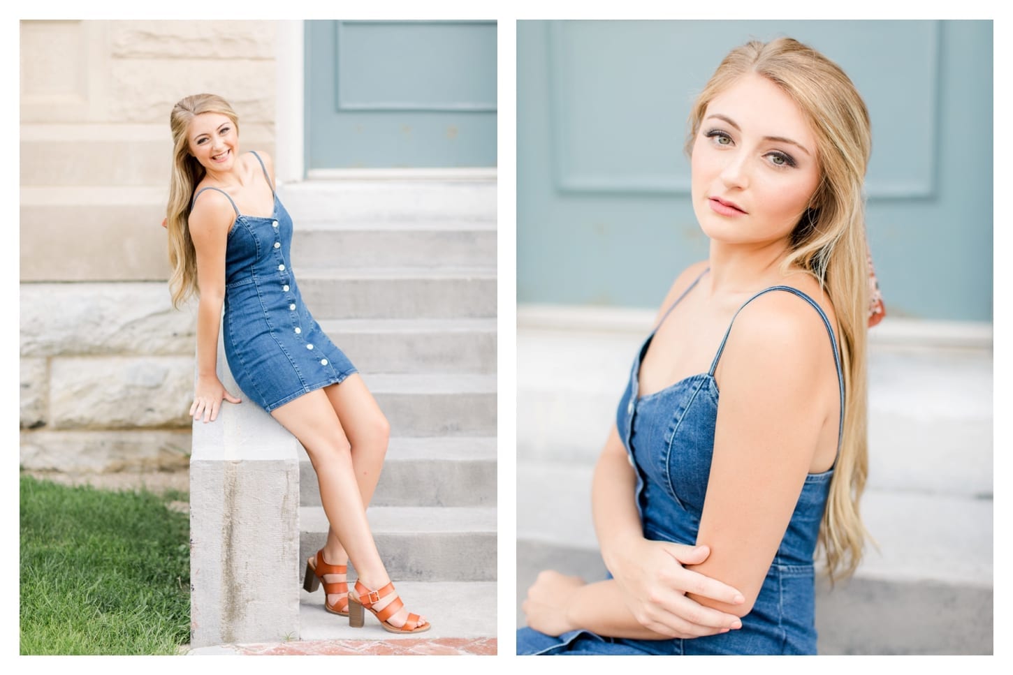 Harrisonburg Virginia senior portrait photographer