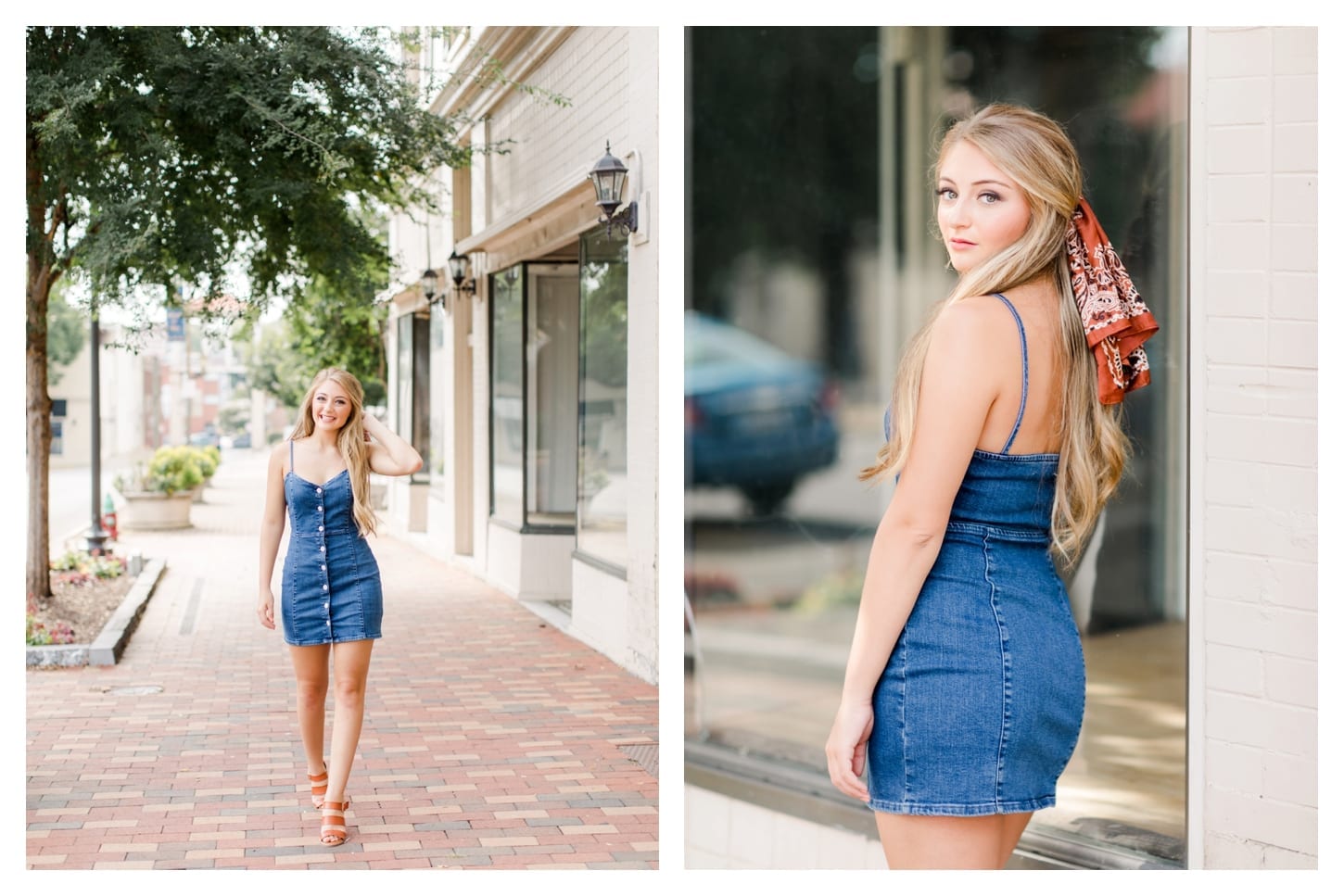 Harrisonburg Virginia senior portrait photographer