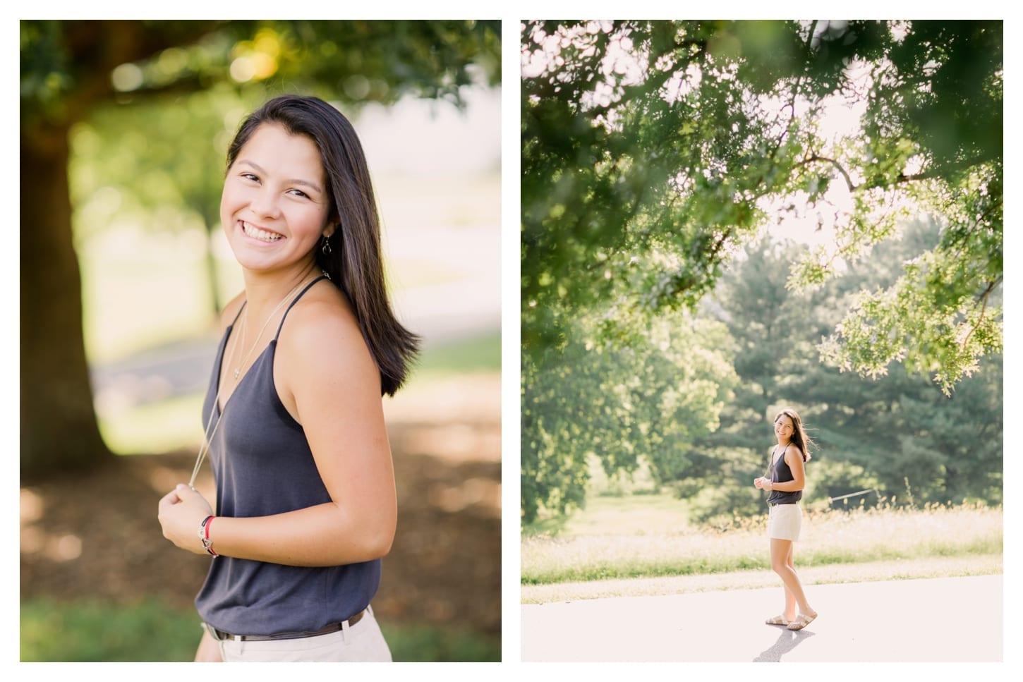 King Family Vineyards senior portrait photographer