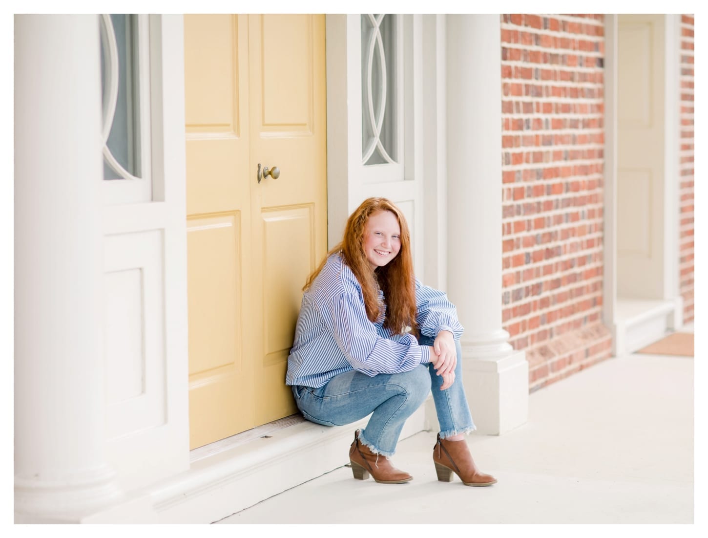 Montpelier senior portrait photographer