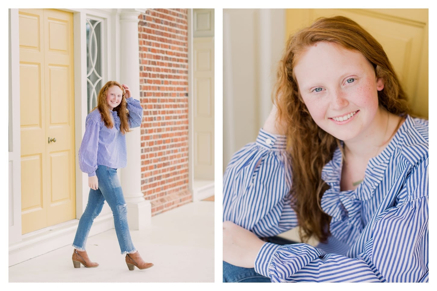 Montpelier senior portrait photographer