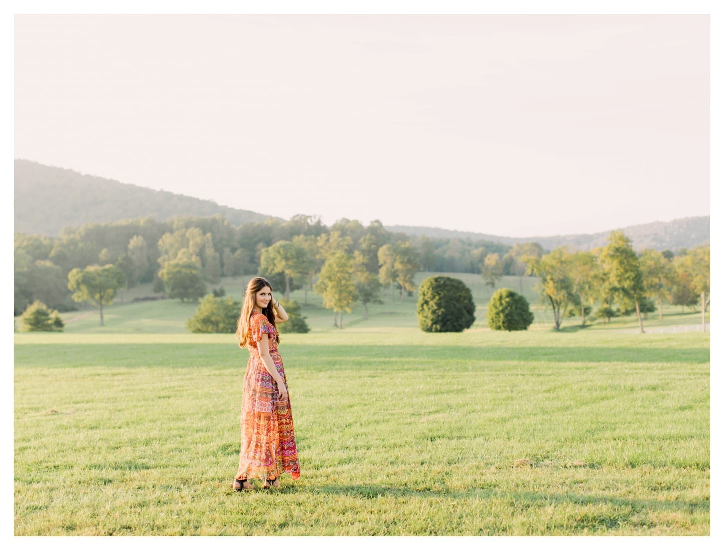 Castle Hill Cider senior portrait photographer