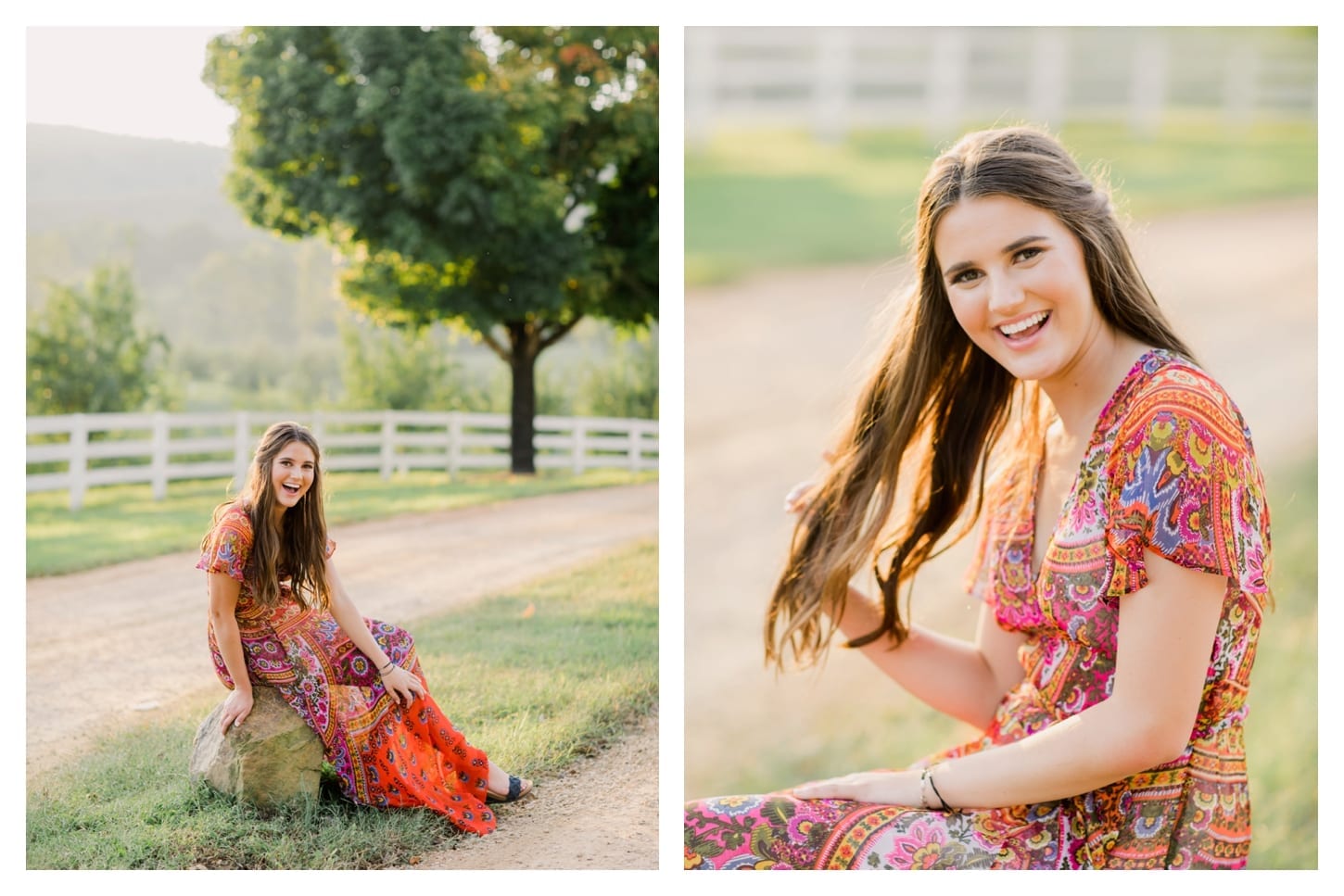 Castle Hill Cider senior portrait photographer