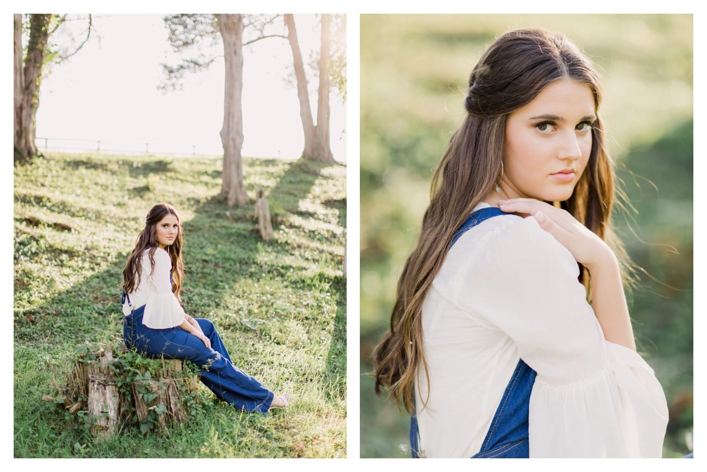 Castle Hill Cider senior portrait photographer