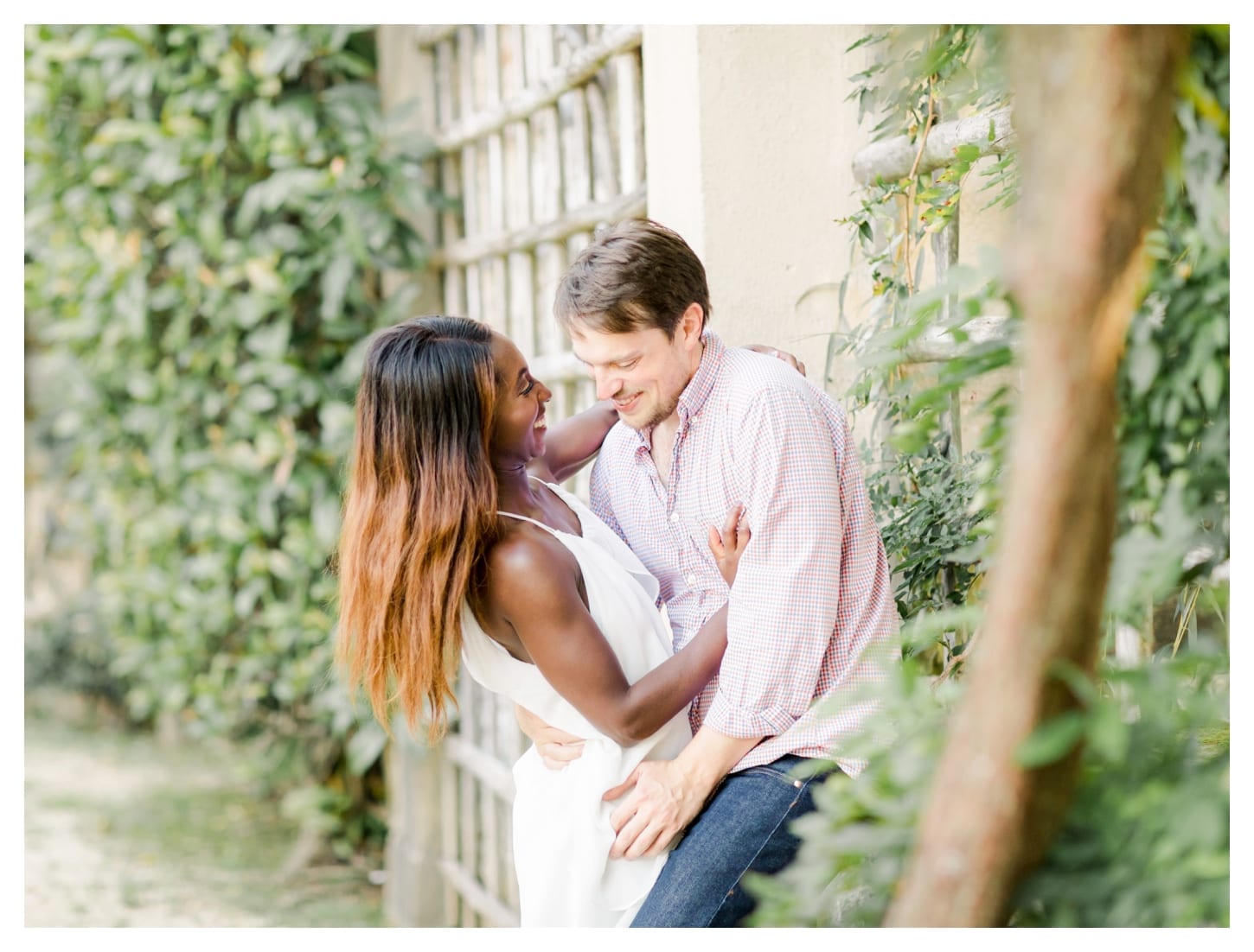 Dumbarton Oaks engagement photographer