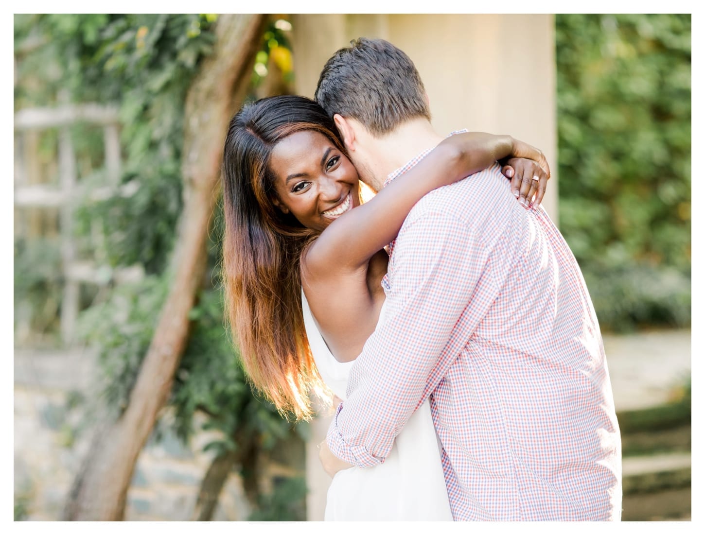 Dumbarton Oaks engagement photographer