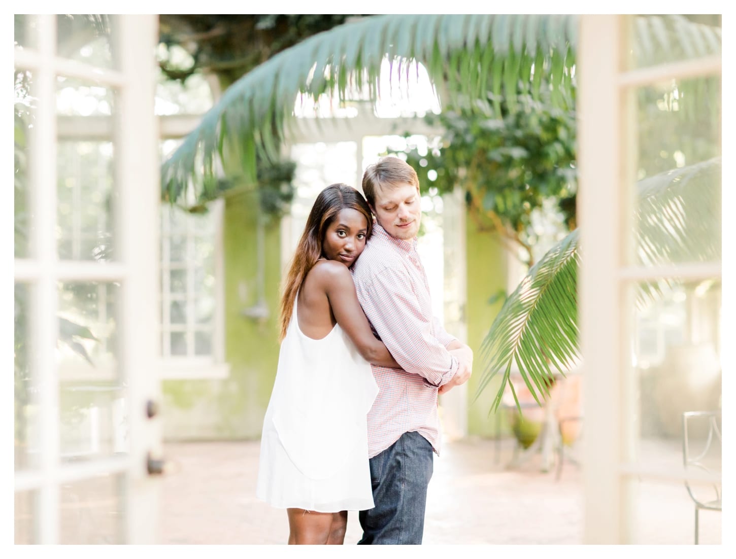 Dumbarton Oaks engagement photographer