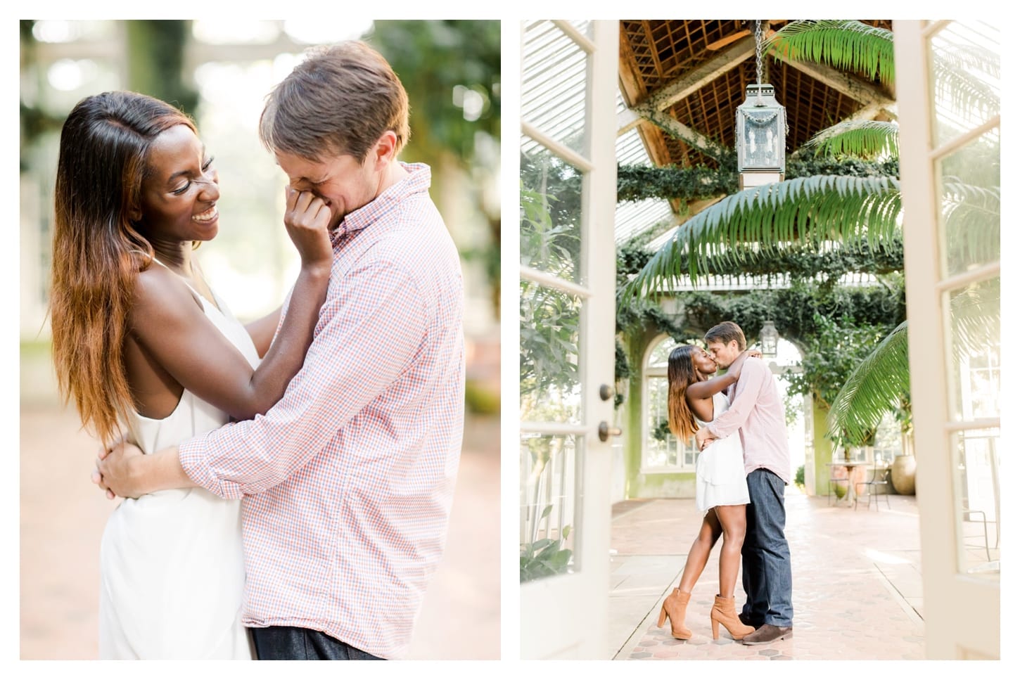 Dumbarton Oaks engagement photographer