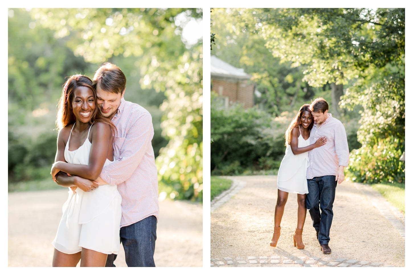 Dumbarton Oaks engagement photographer