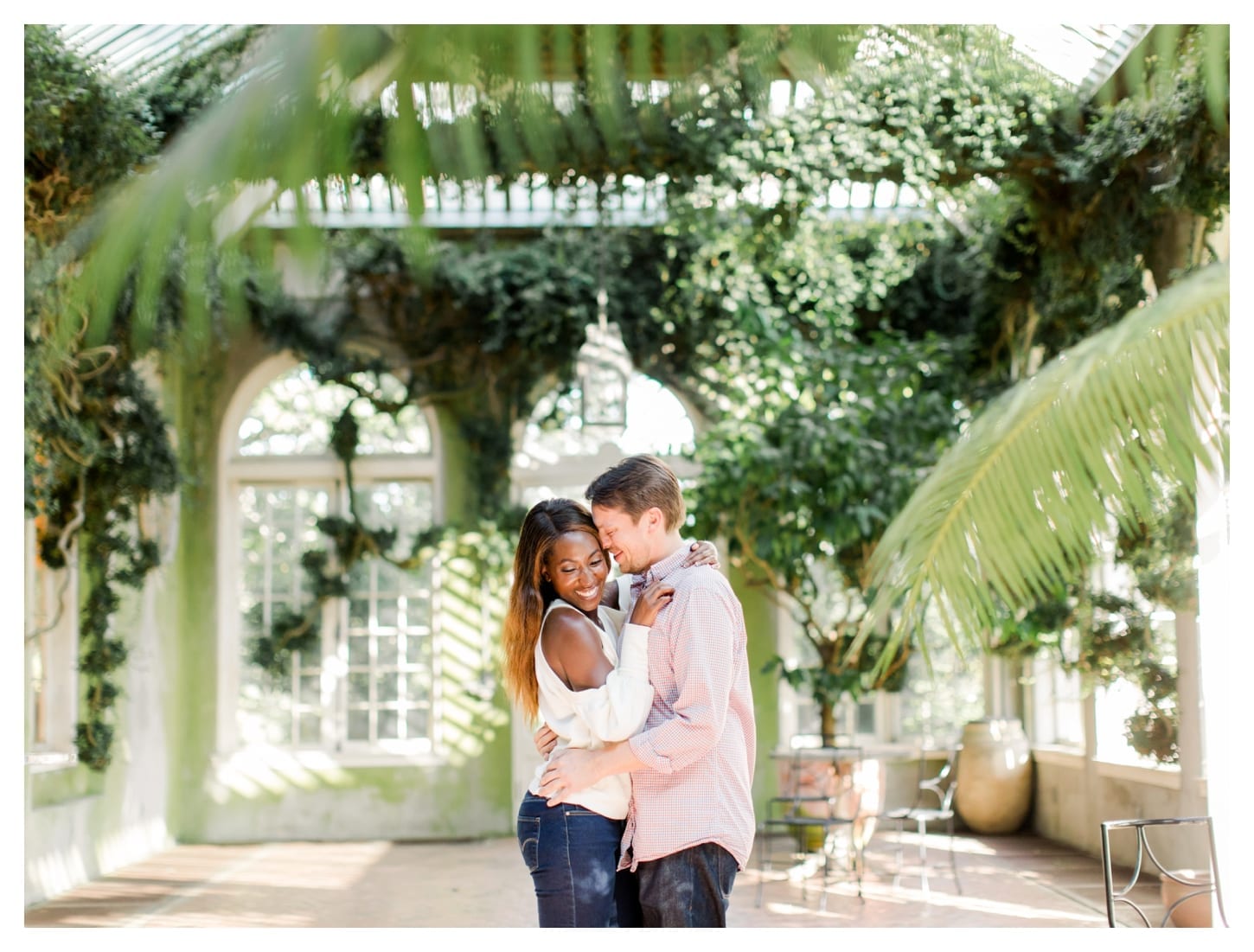 Dumbarton Oaks engagement photographer