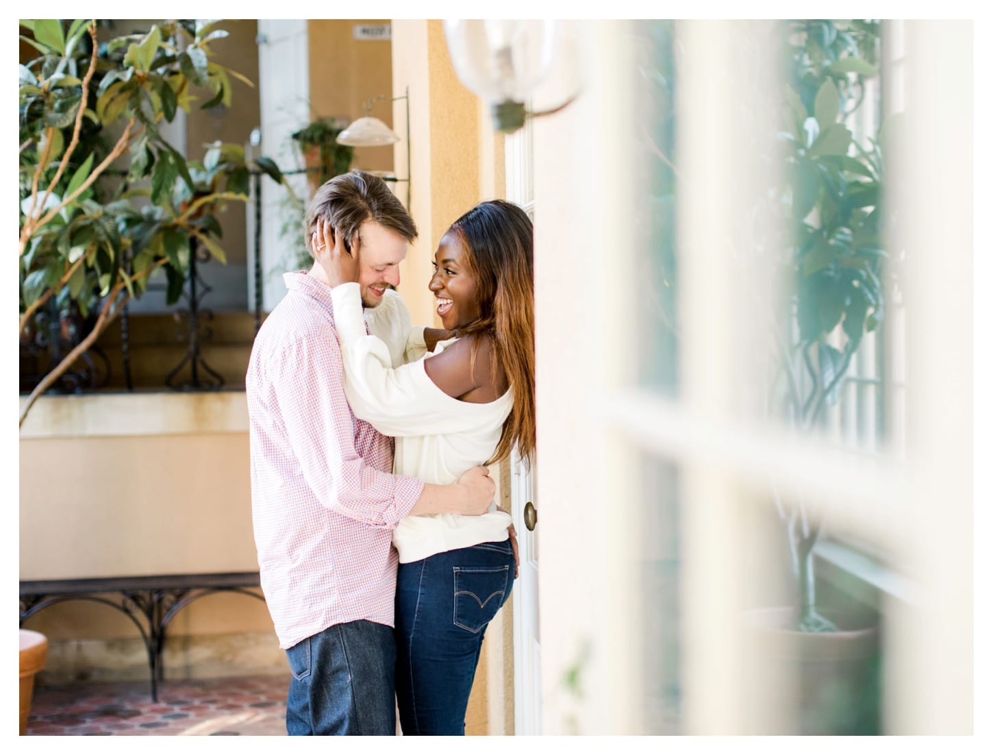 Dumbarton Oaks engagement photographer