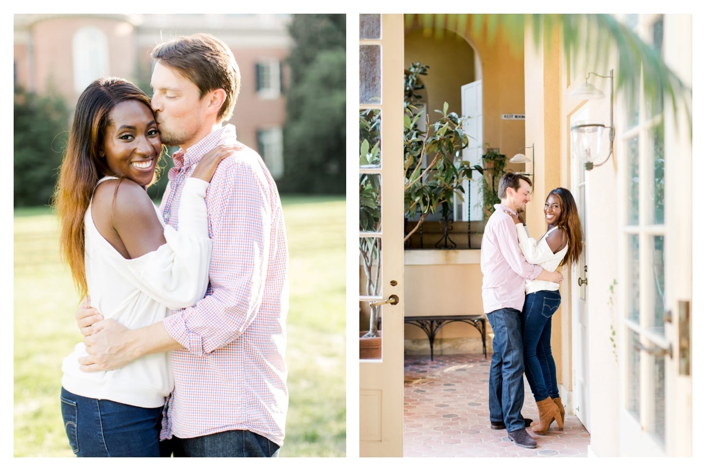 Dumbarton Oaks engagement photographer