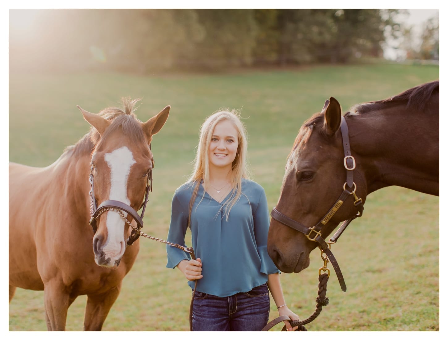 Rocky Mount Virginia senior portrait photographer