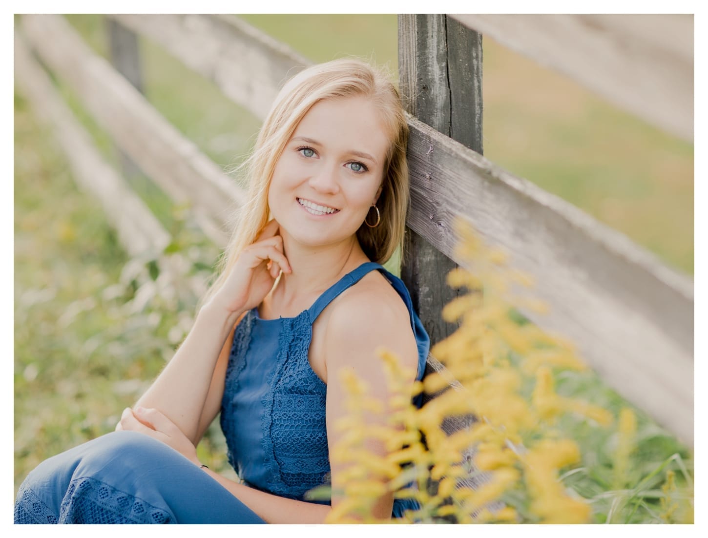 Rocky Mount Virginia senior portrait photographer