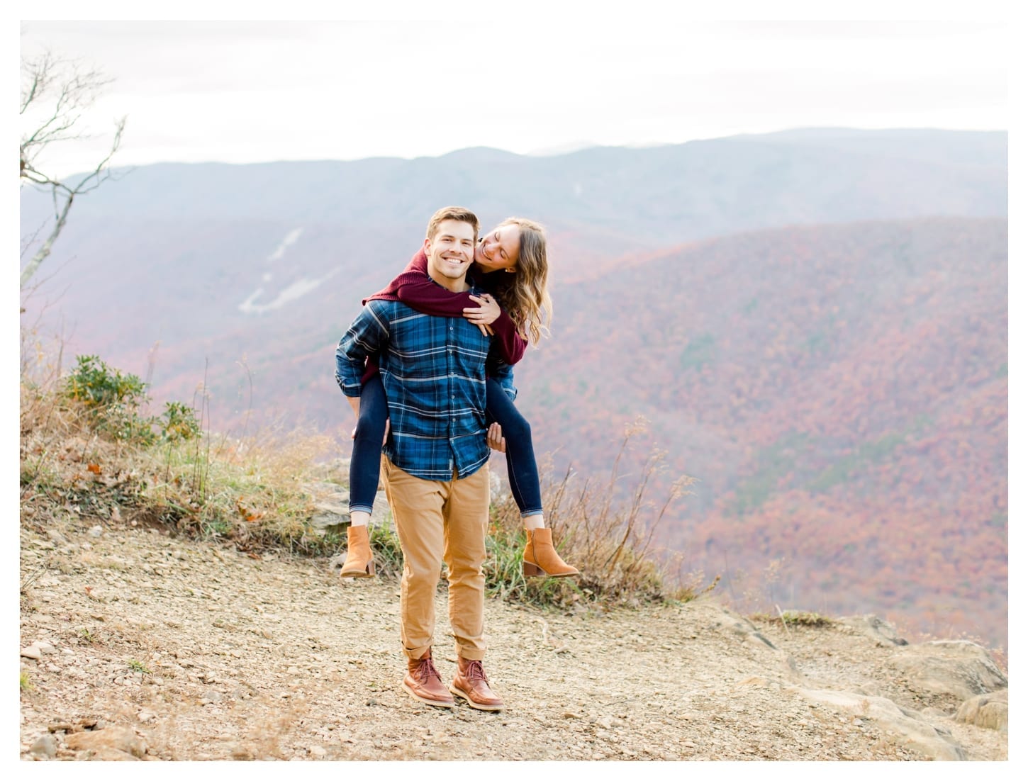 Blue Ridge Parkway engagement photographer