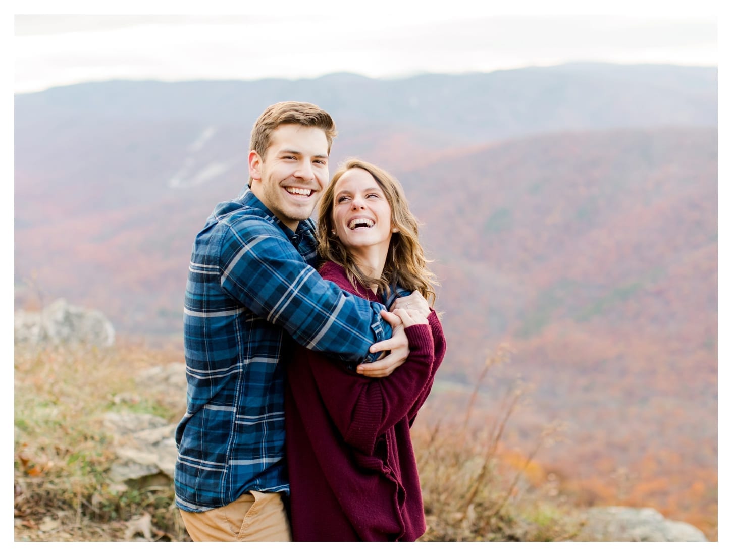 Blue Ridge Parkway engagement photographer