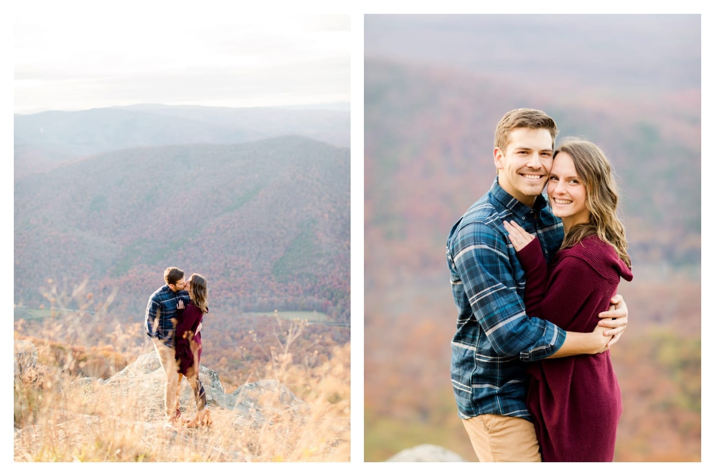 Blue Ridge Parkway engagement photographer