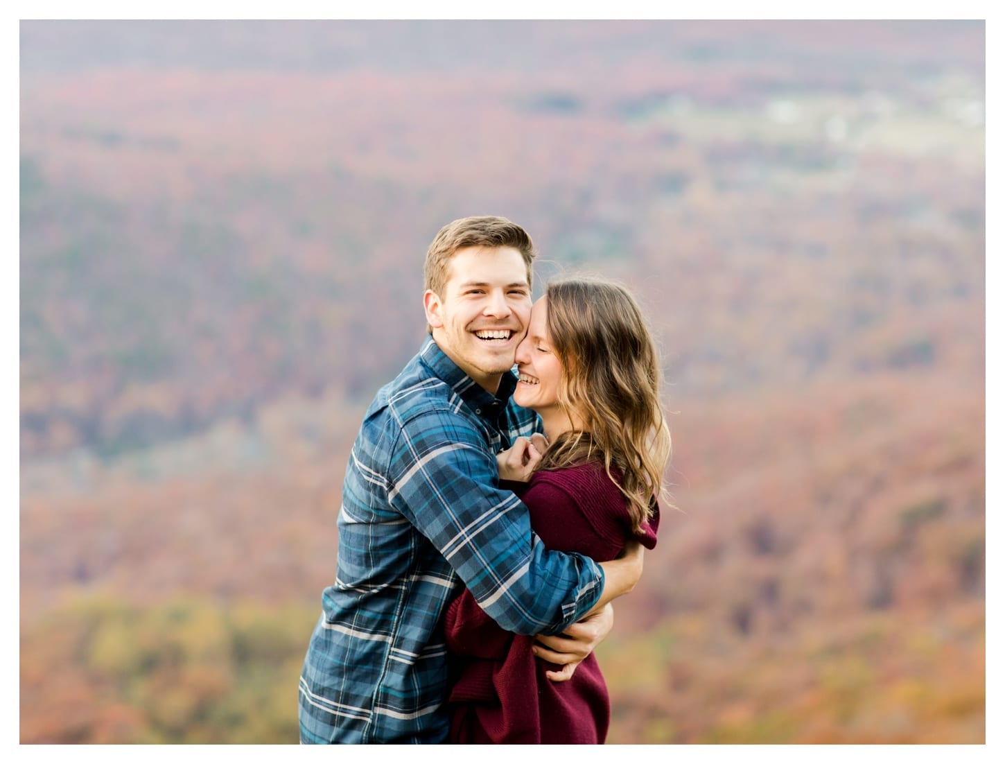 Blue Ridge Parkway engagement photographer