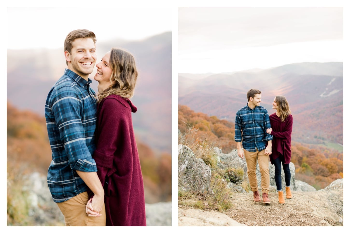 Blue Ridge Parkway engagement photographer