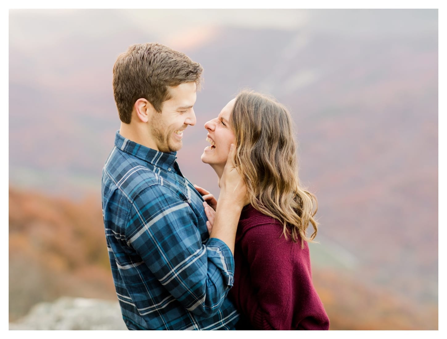 Blue Ridge Parkway engagement photographer