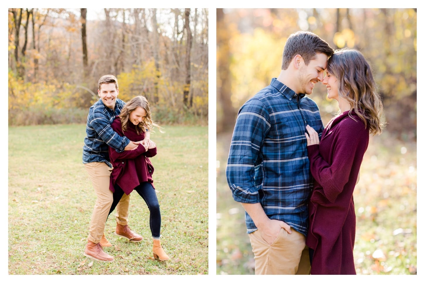 Blue Ridge Parkway engagement photographer