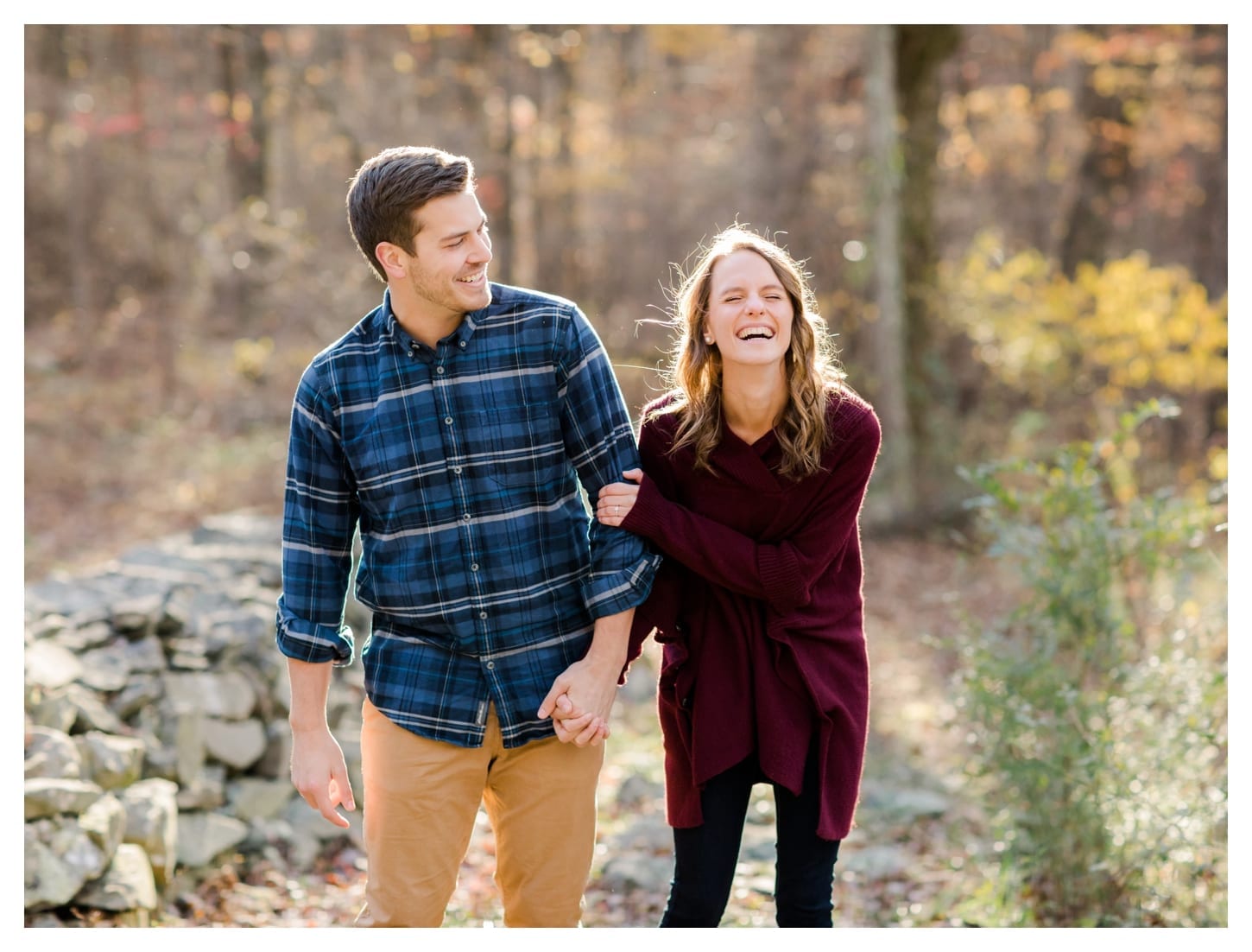 Blue Ridge Parkway engagement photographer