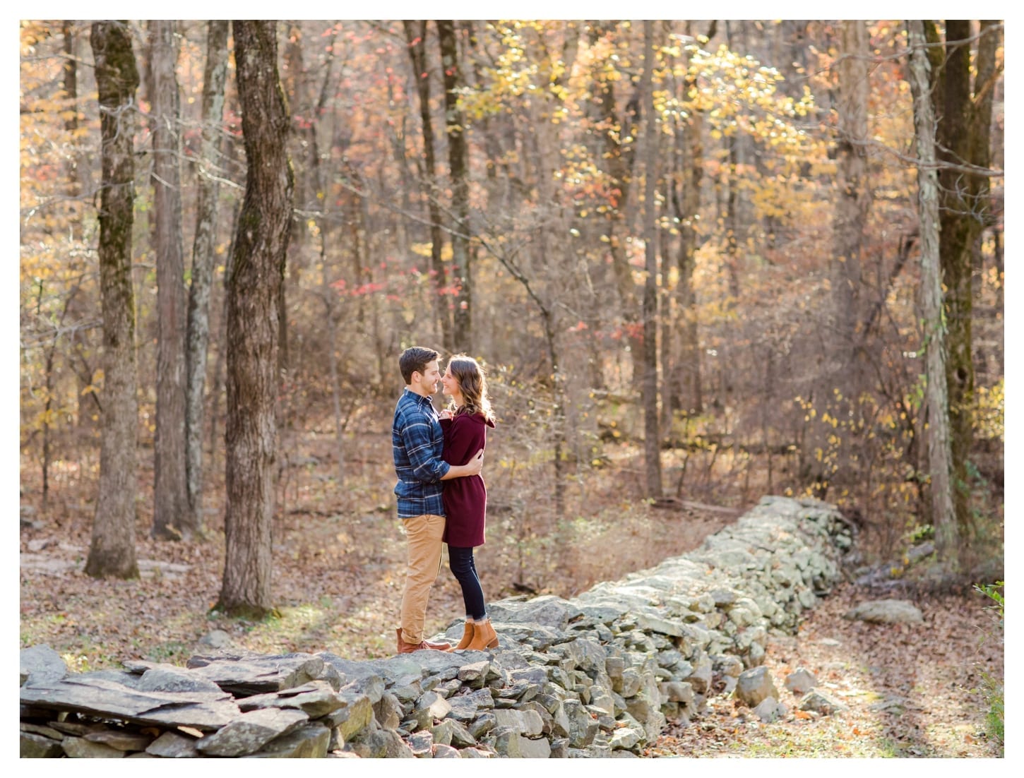 Blue Ridge Parkway engagement photographer