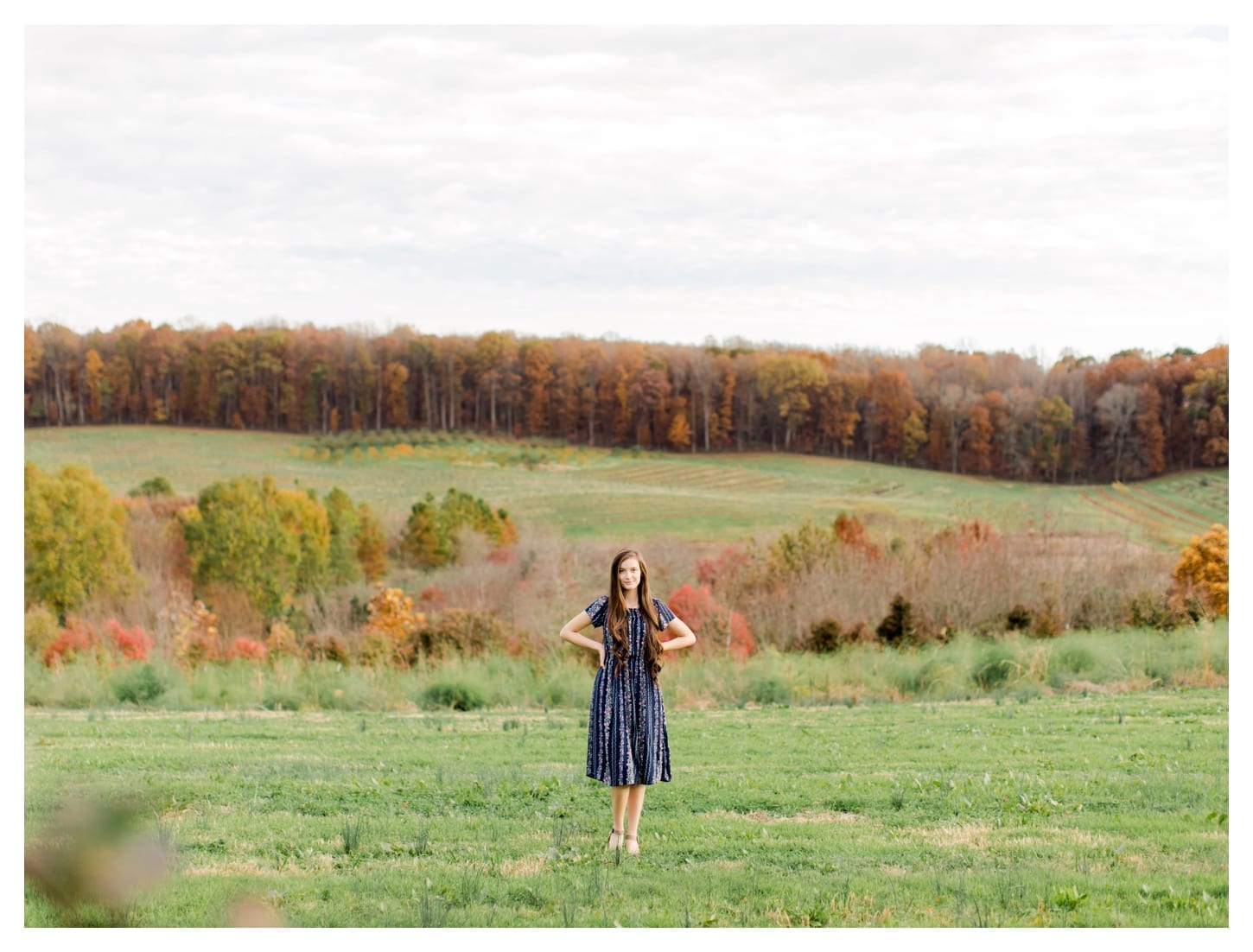 Market At Grelen senior portrait photographer