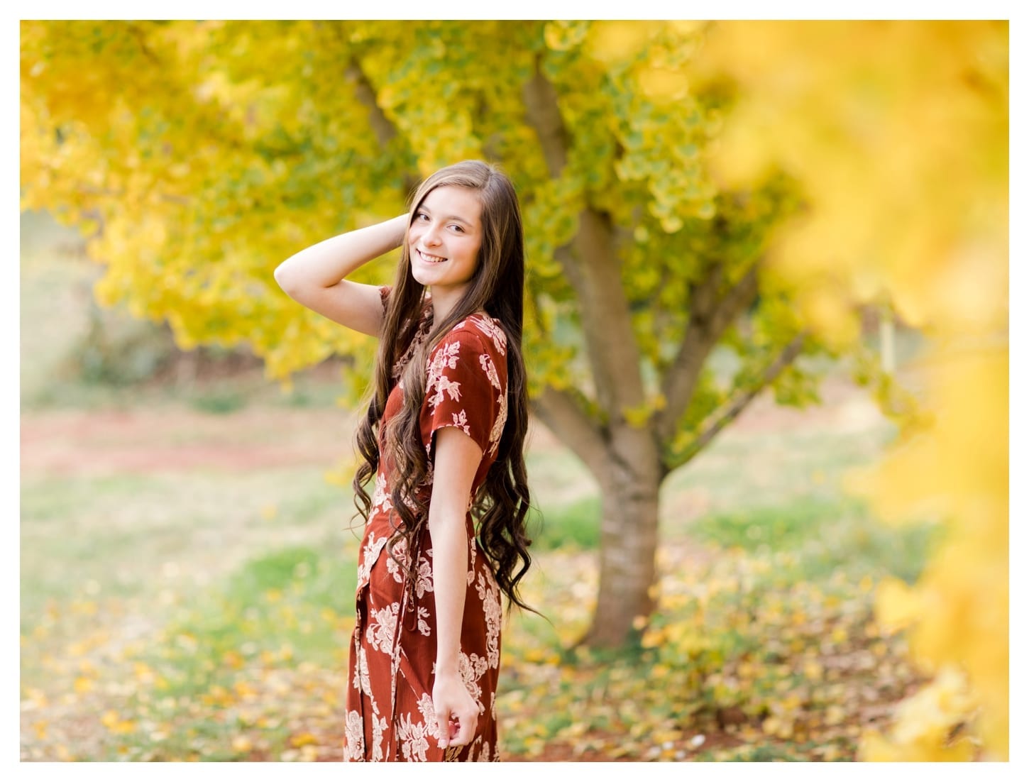 Market At Grelen senior portrait photographer