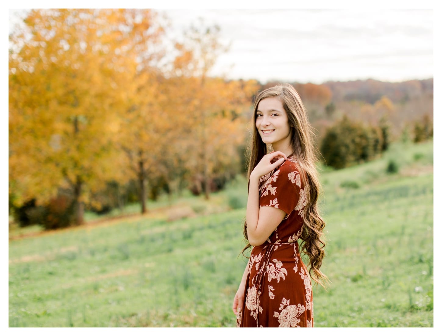 Market At Grelen senior portrait photographer