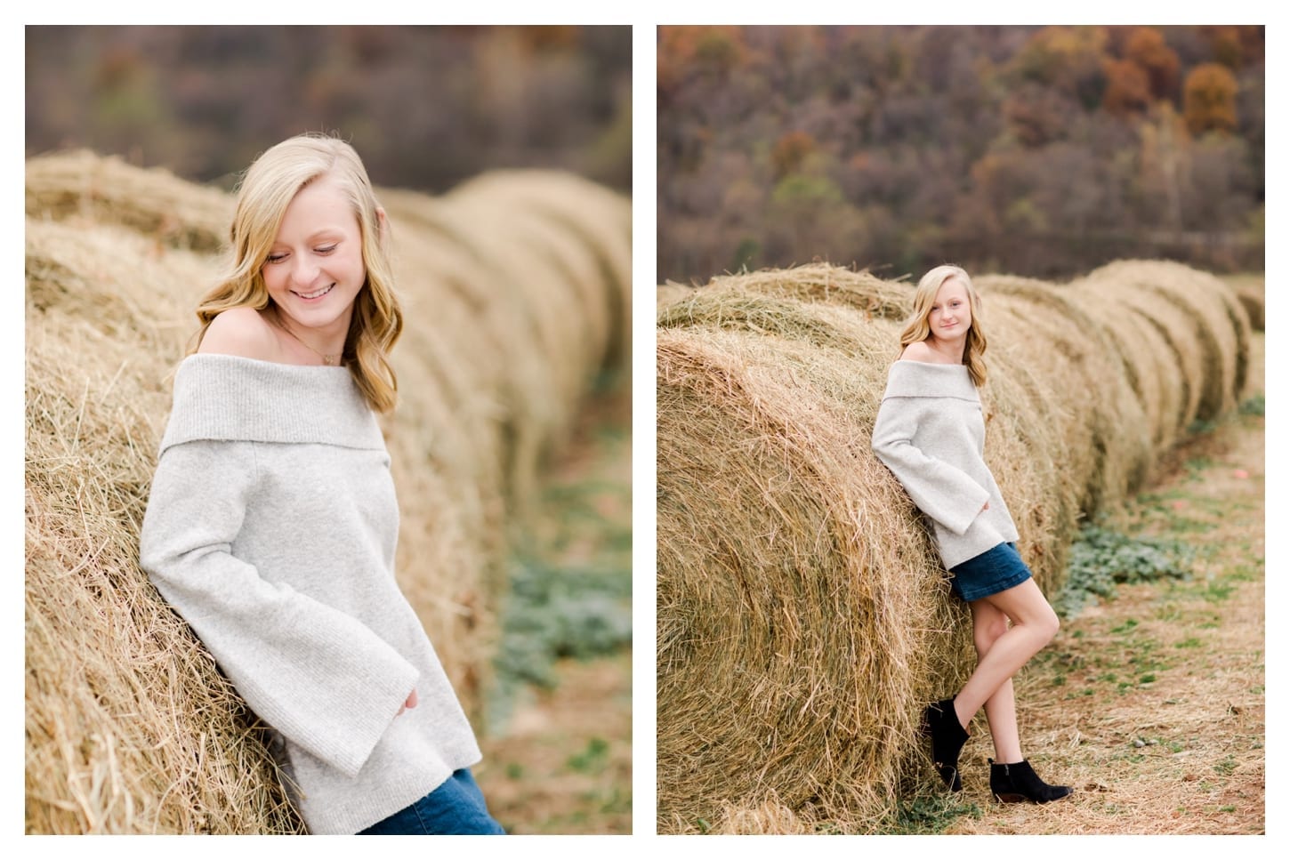 Chiles Peach Orchard senior portrait photographer