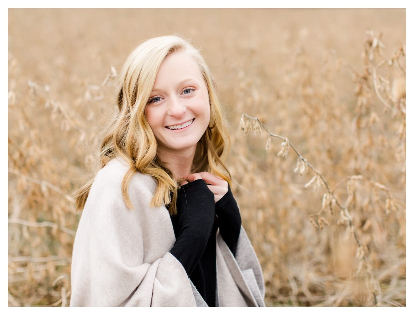 Chiles Peach Orchard senior portrait photographer