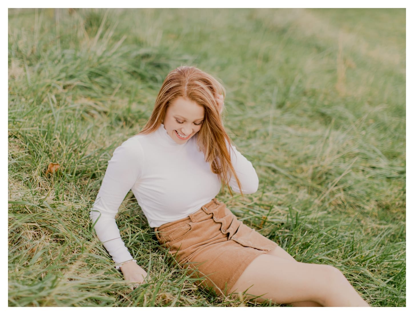 Big Spring Farm senior portrait photographer