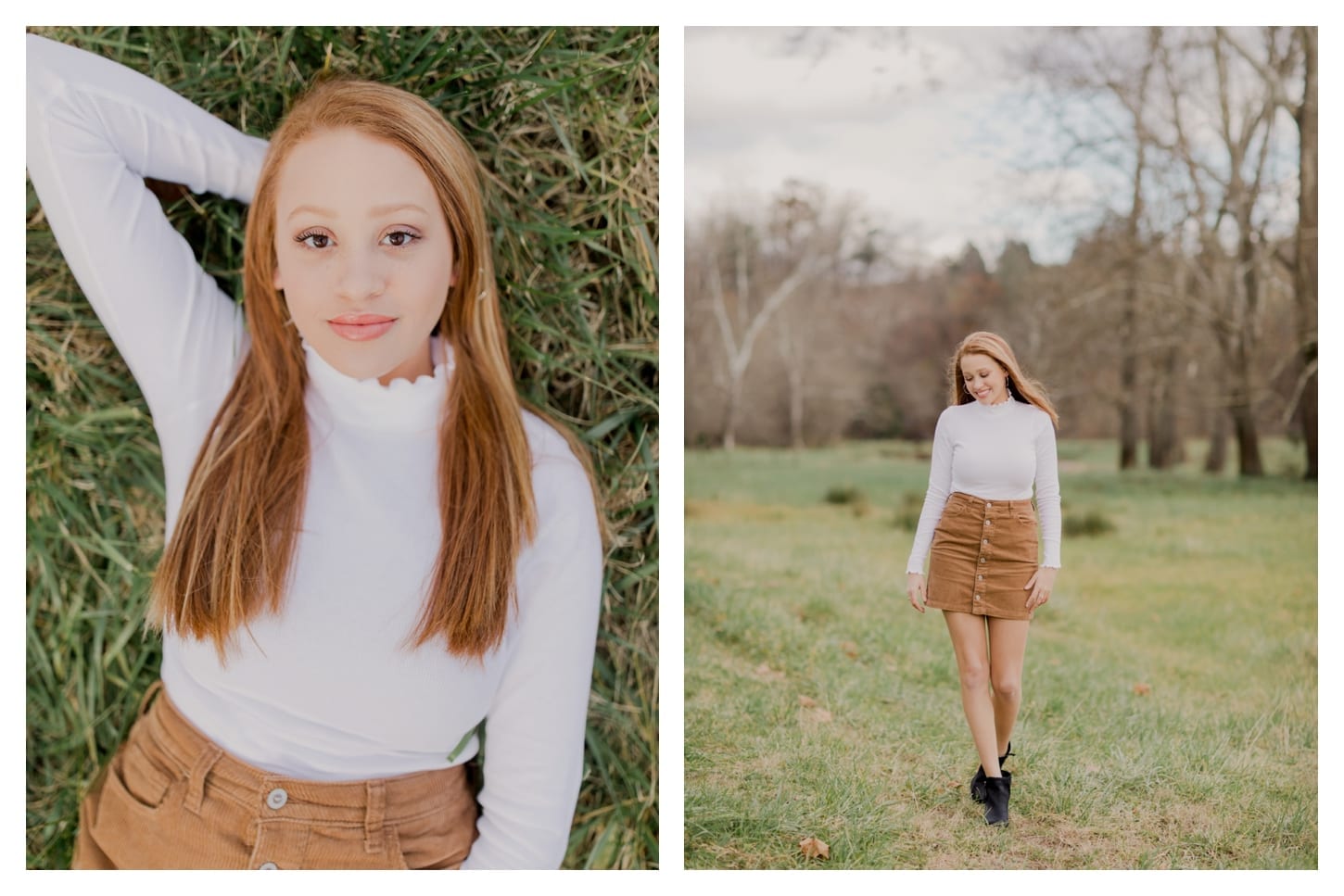 Big Spring Farm senior portrait photographer