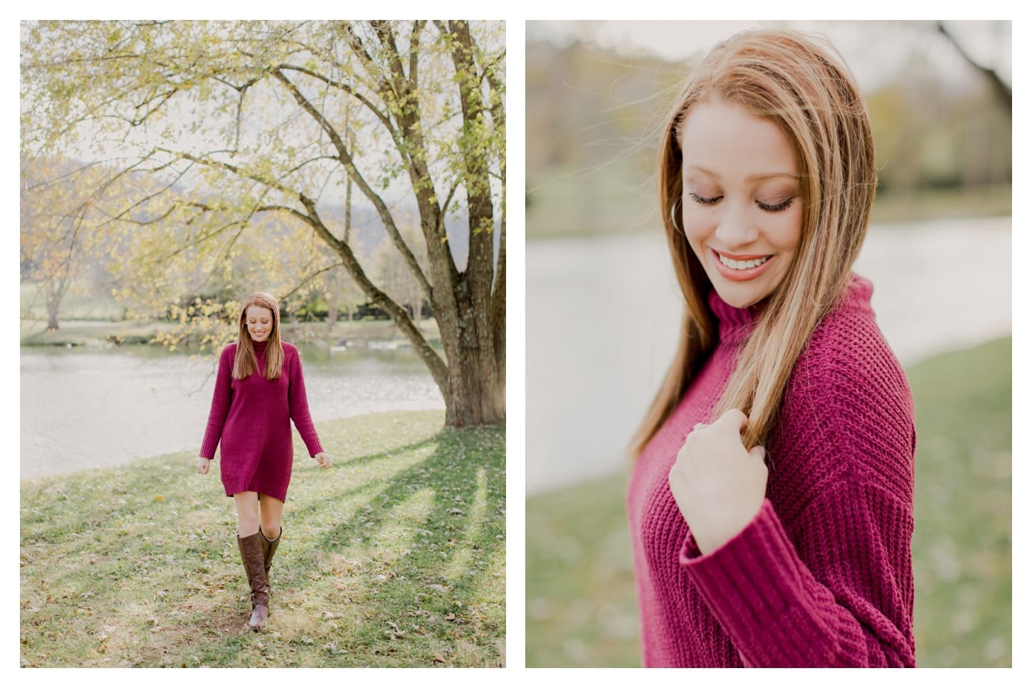 Big Spring Farm senior portrait photographer