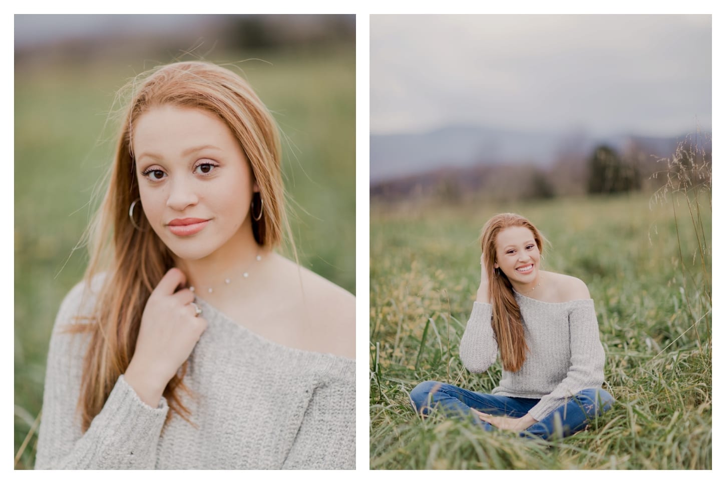 Big Spring Farm senior portrait photographer