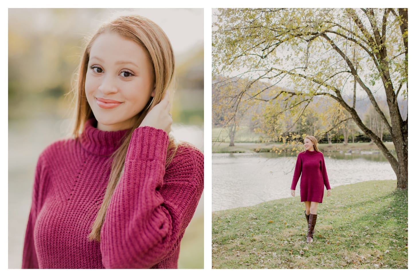 Big Spring Farm senior portrait photographer