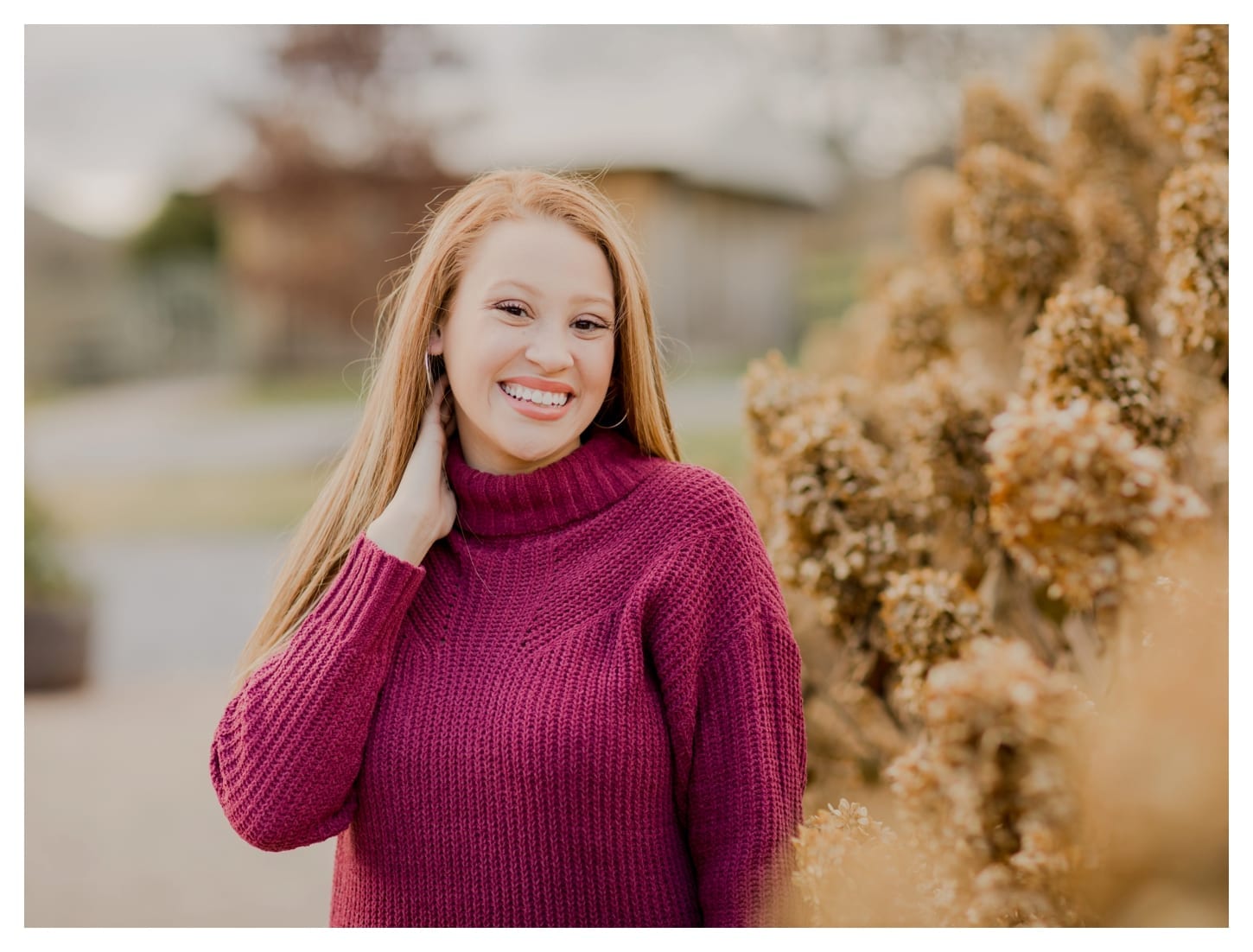 Big Spring Farm senior portrait photographer