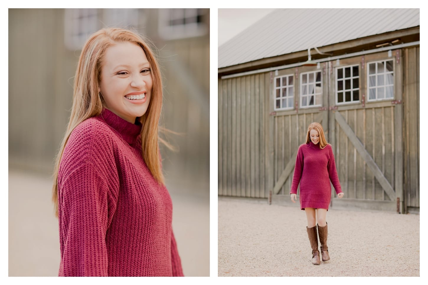 Big Spring Farm senior portrait photographer