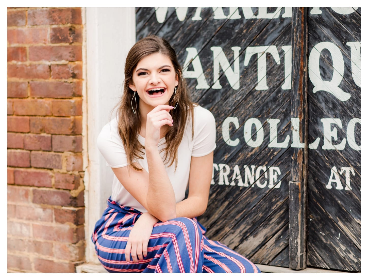 Staunton Virginia senior portrait photographer