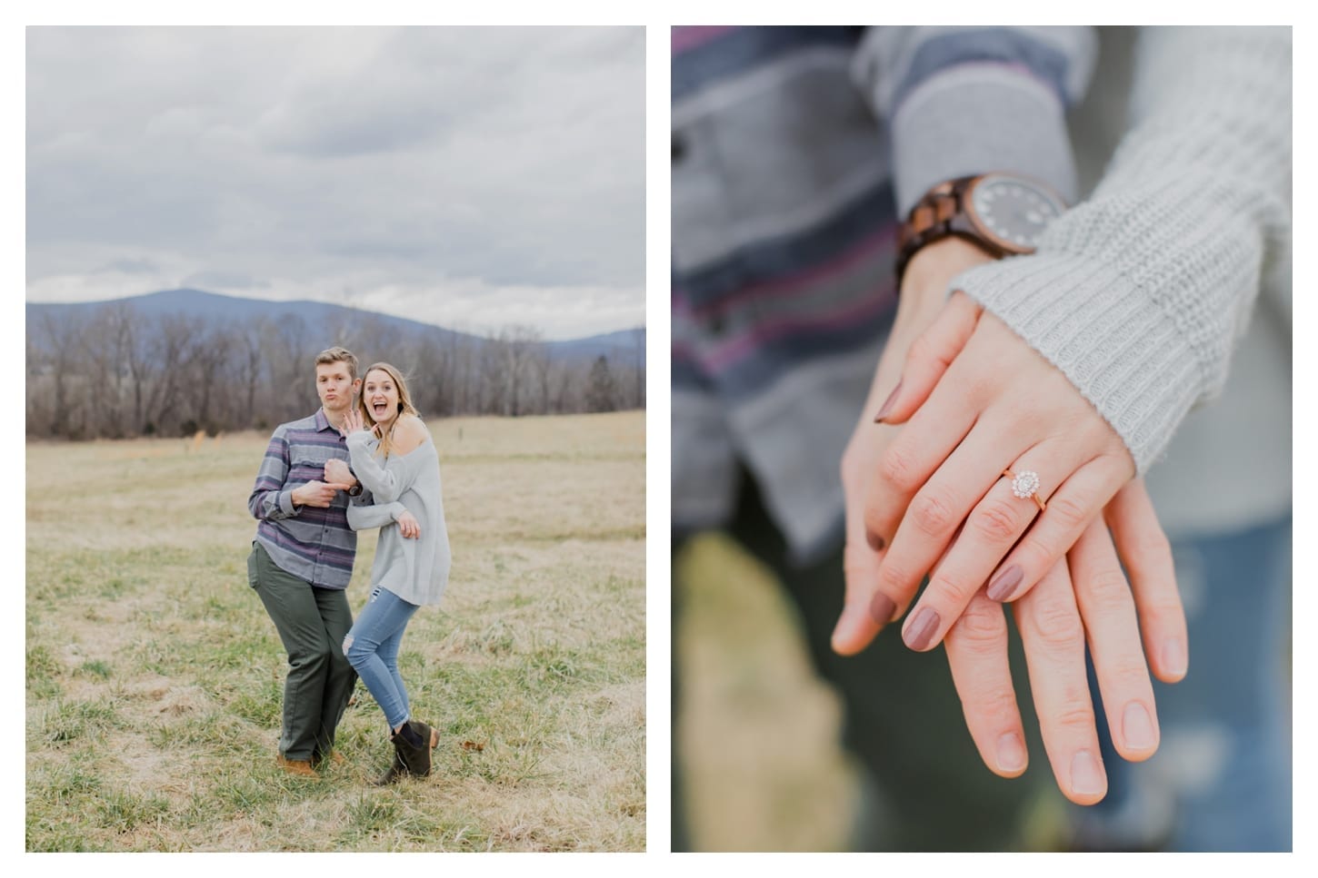 Barn At Edgewood engagement photographer